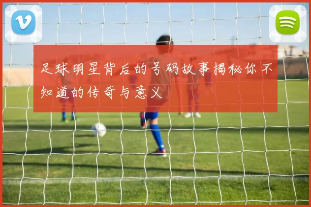 足球明星背后的号码故事揭秘你不知道的传奇与意义