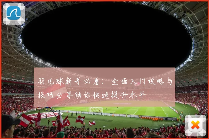 羽毛球新手必看：全面入门攻略与技巧分享助你快速提升水平