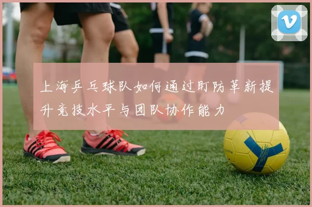 上海乒乓球队如何通过盯防革新提升竞技水平与团队协作能力