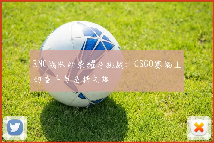 RNG战队的荣耀与挑战：CSGO赛场上的奋斗与坚持之路
